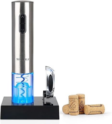 Secura Electric Wine Opener (Rechargeable)