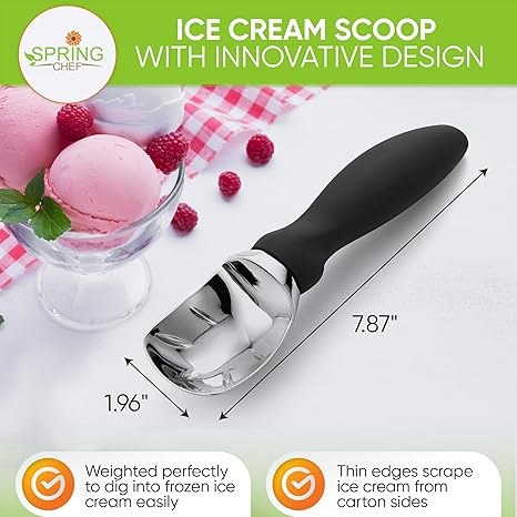 Spring Chef Heavy Duty Ice Cream Scoop