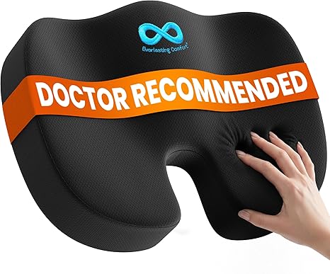 Everlasting Comfort Memory Foam Car Seat Cushion