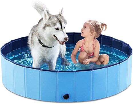 Jasonwell Foldable Dog & Kiddie Pool