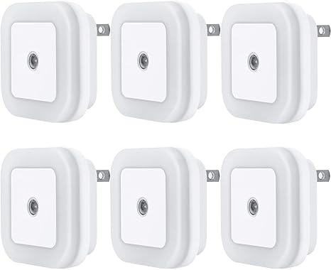 Uigos LED Sensor Night Light 6-Pack