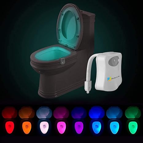 Toilet Night Light Motion Sensor
