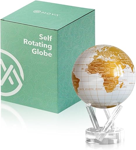 MOVA Globe Solar-Powered Rotating World Globe