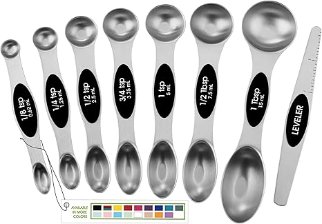 Spring Chef Magnetic Measuring Spoons (Set of 8)