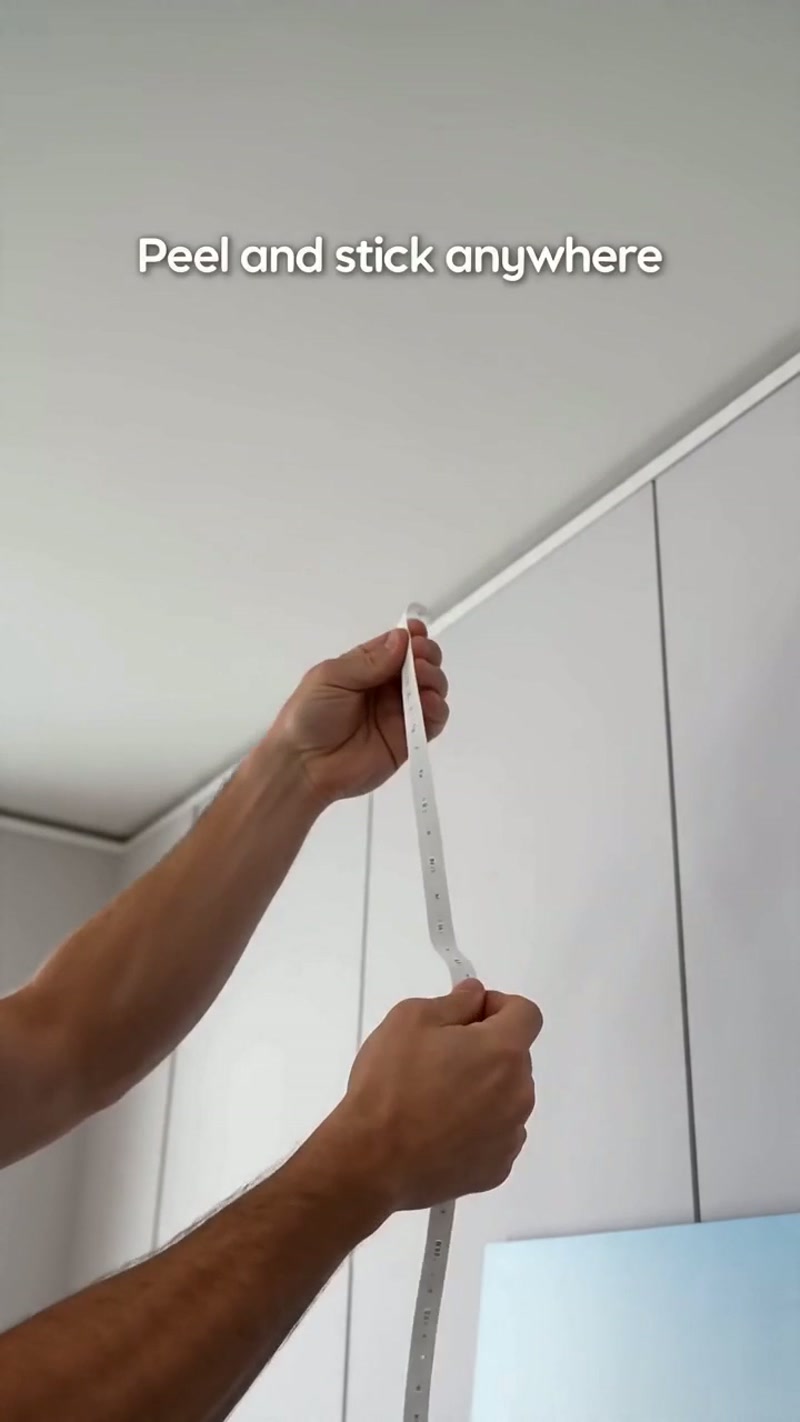 Stick behind a TV for instant ambient backlighting