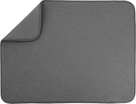 S&T INC. Dish Drying Mat XL Microfiber