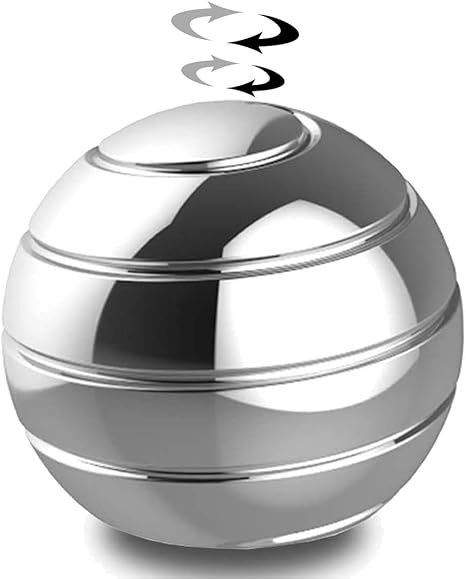 Kinetic Optical Illusion Spinner Ball