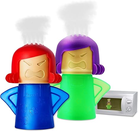 Abnaok Angry Mama Microwave Steam Cleaner (2-Pack)
