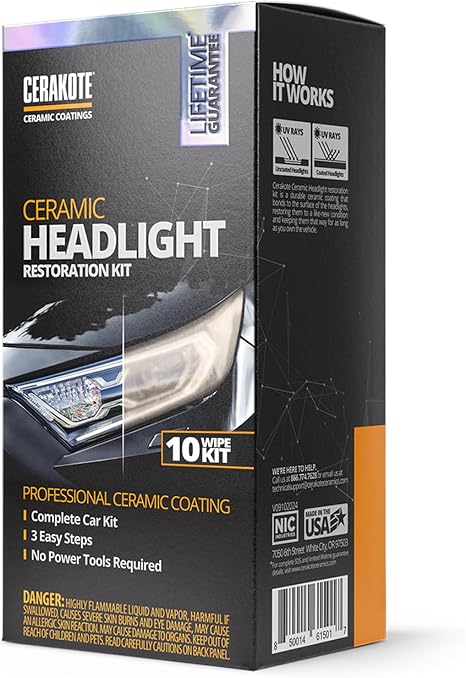CERAKOTE Ceramic Headlight Restoration Kit