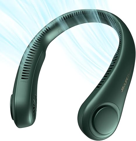 JISULIFE Portable Bladeless Neck Fan