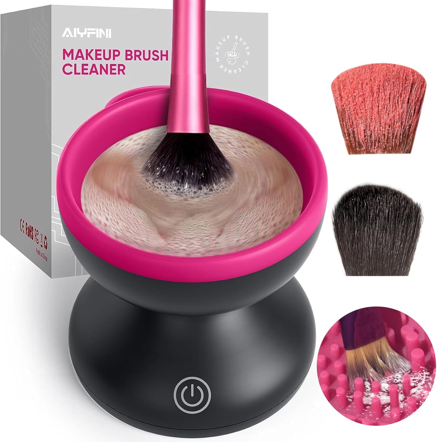 Electric Makeup Brush Cleaner Machine