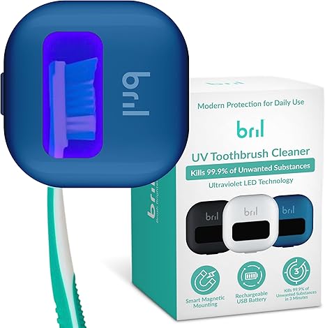 Bril UV-C Toothbrush Sanitizer & Holder