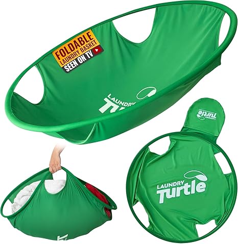 Laundry Turtle Collapsible Laundry Basket (26")