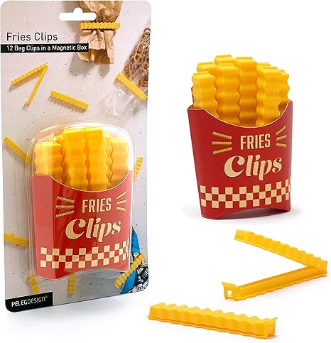 Peleg Design Fries Bag Clips 12-Pack
