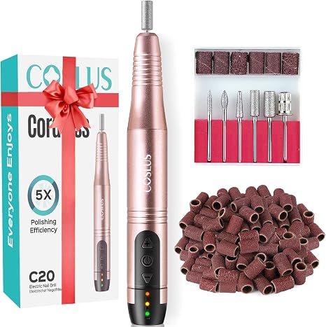 COSLUS C20 Cordless Nail Drill Kit
