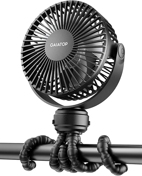 Gaiatop Mini Portable Clip-On Fan