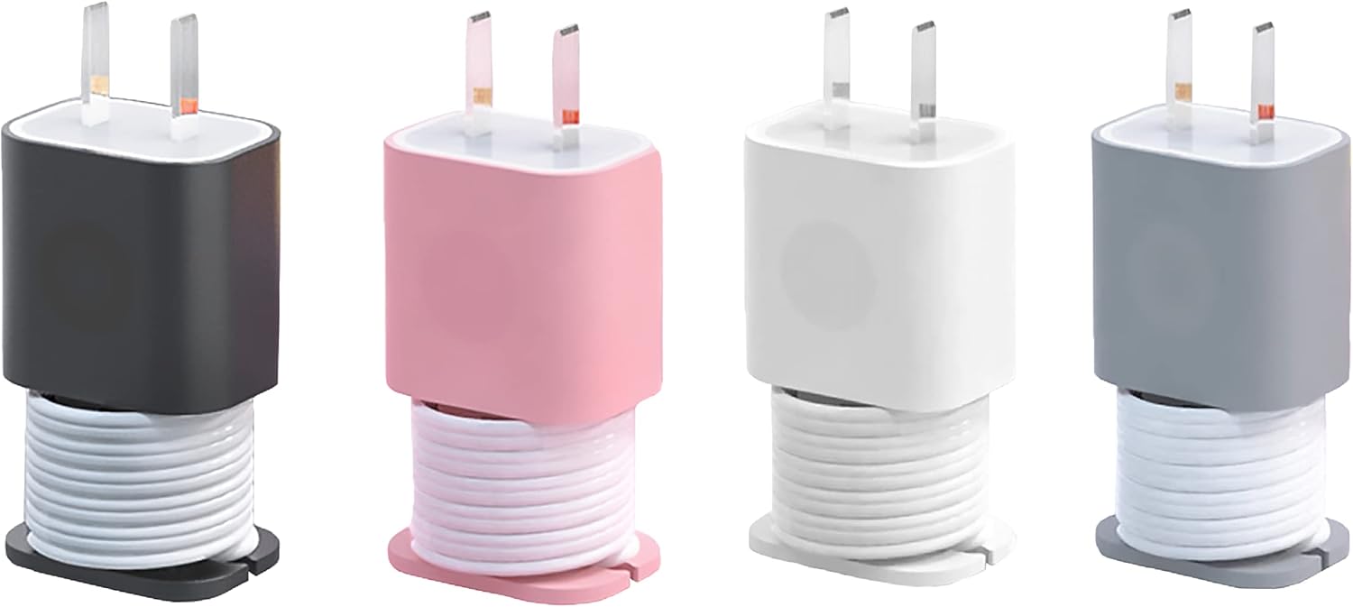Silicone Charger Cable Protector (4-Pack)