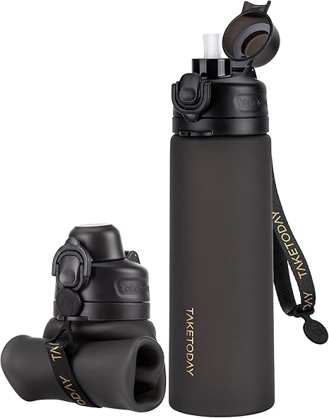 TakeToday Collapsible Water Bottle (21oz)
