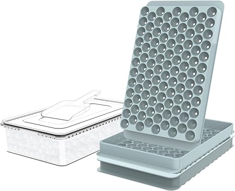WIBIMEN Mini Pebble Ice Cube Trays