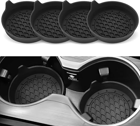 SINGARO Silicone Car Cup Holder Coaster Insert