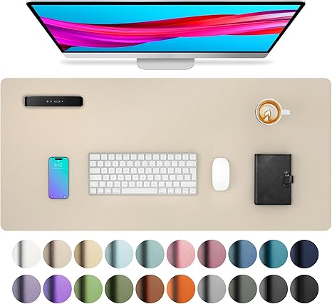 Aothia PU Leather Desk Pad