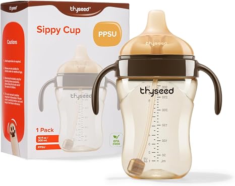 Thyseed Weighted Straw Sippy Cup