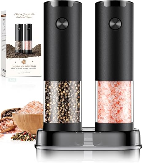 ioion Electric Salt and Pepper Grinder Set