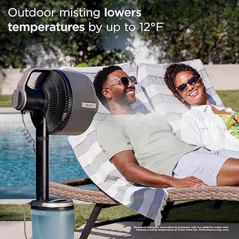 Portable enough for patios, BBQs and outdoor events
