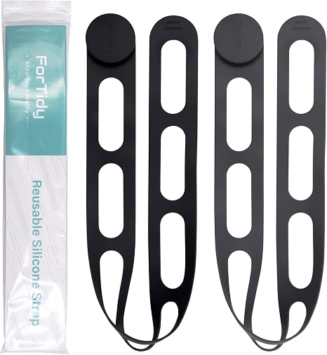Silicone Slow Cooker Lid Latch Straps (2-Pack)