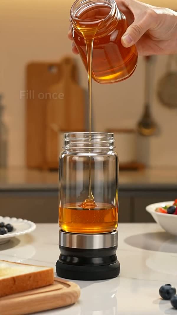 Fill the reservoir once, pour cleanly every time