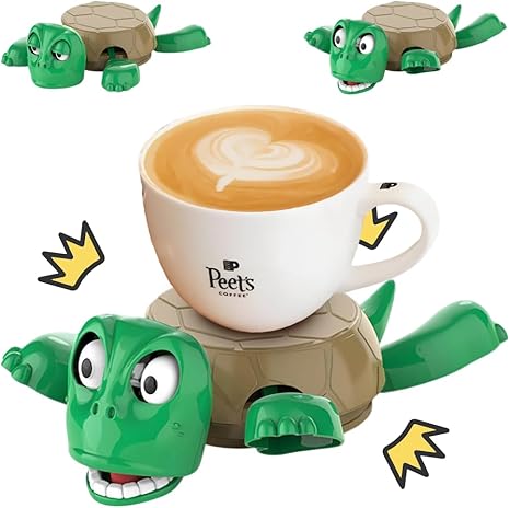 3D Turtle Coaster (Pop-Eye Gag Coaster)