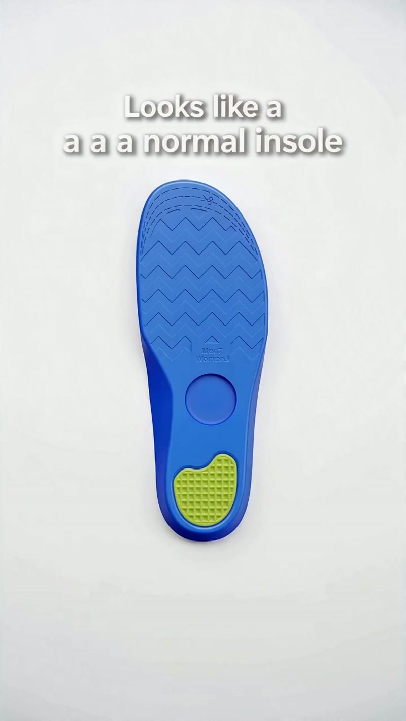 Replaces your insole, with the AirTag hidden at the arch