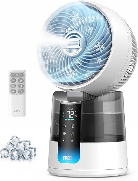 DREO TurboCool Misting Fan