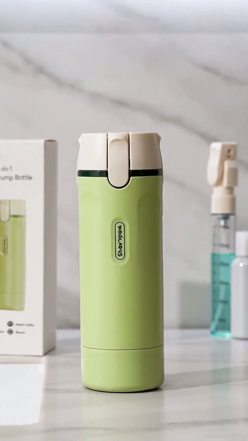 Four separate chambers, each dispenses independently