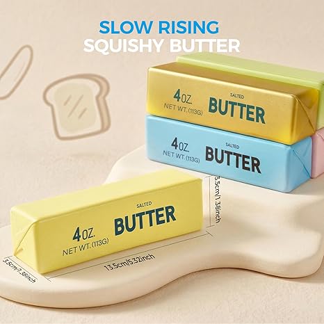 Looks exactly like a real stick of butter